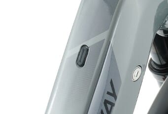 Conway Cairon Wave down tube cover mounted