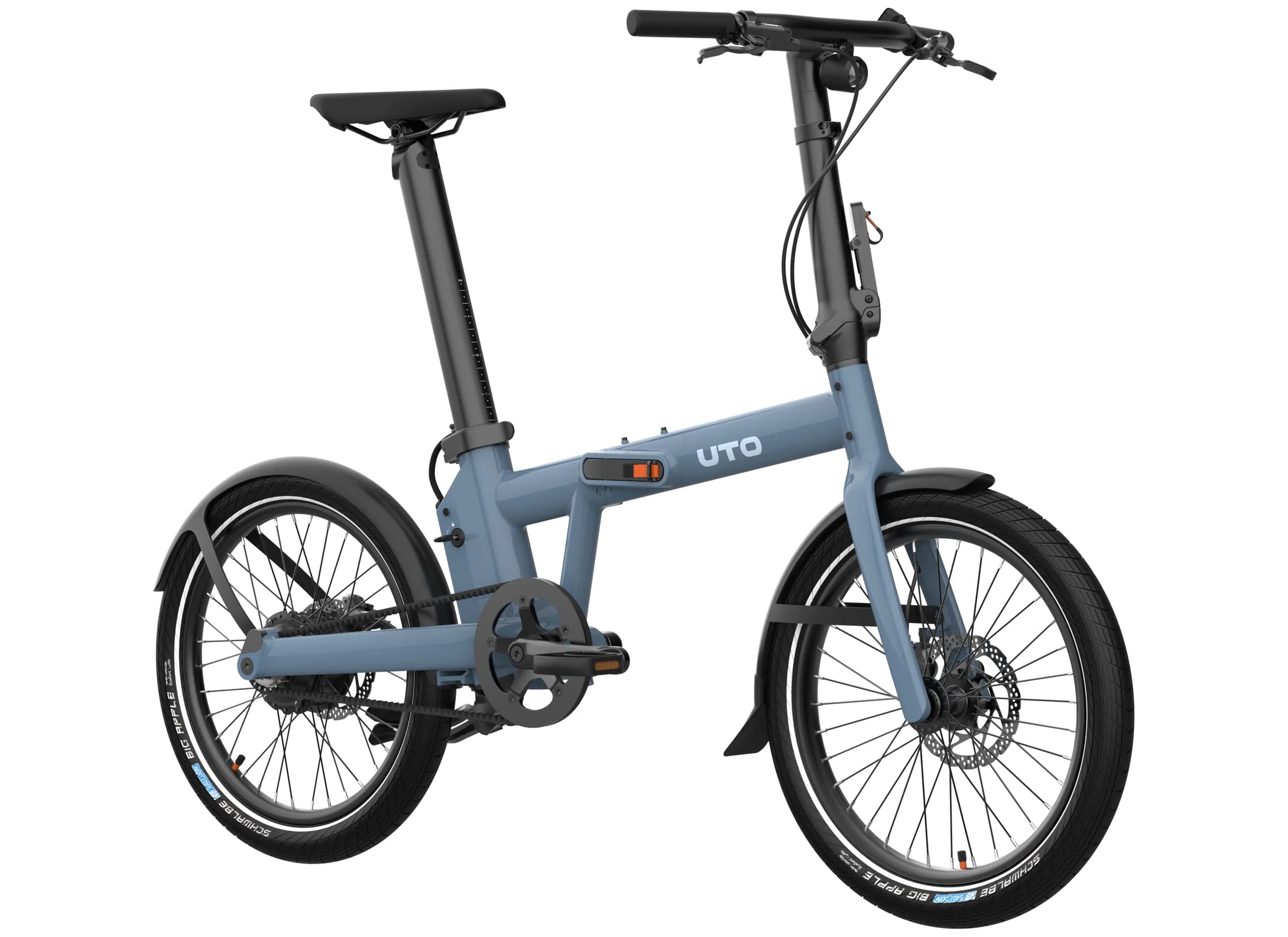 Uto Pro20 E-folding bike 2026 mineral blue - view 2