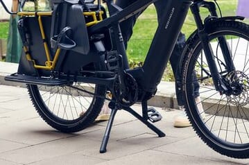 Riese & Müller two-wheel stand Multicharger MY2021 mounted