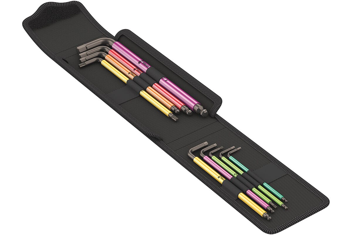 Wera Bicycle Set 4 - Winkelschlüssel Inbus & Torx 9-teilig