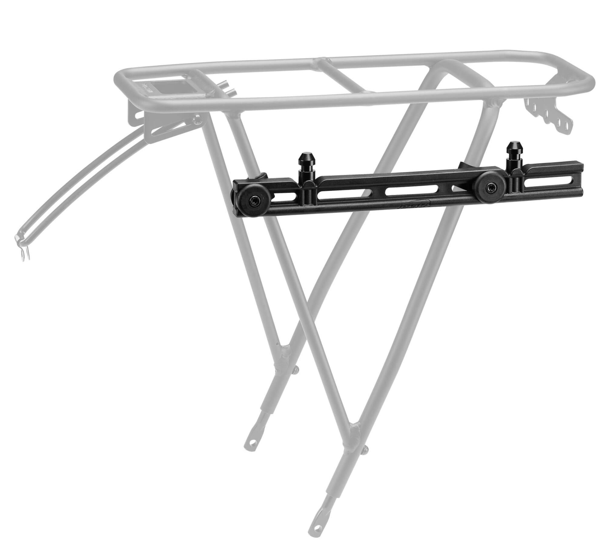 Giant G-2 adapter plate with Rack-It luggage rack