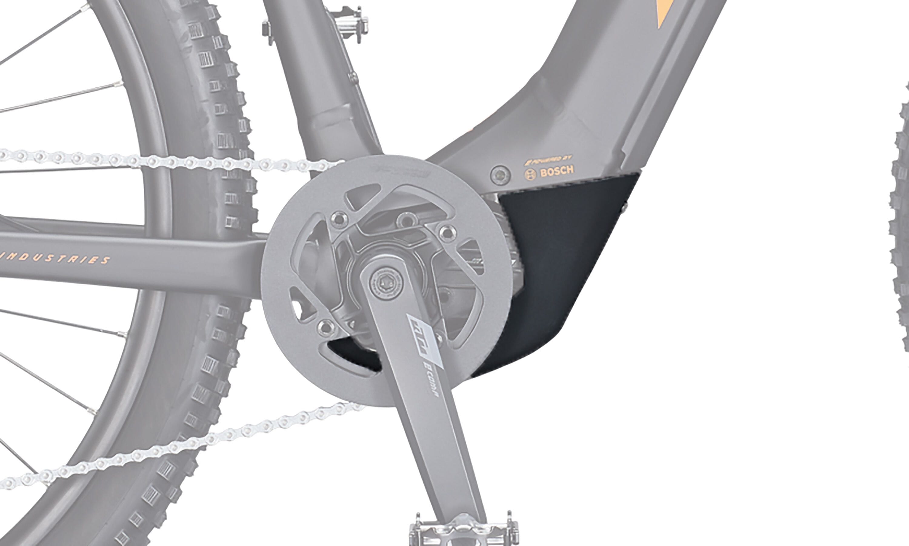 KTM Motor Abdeckung CX4 schwarz