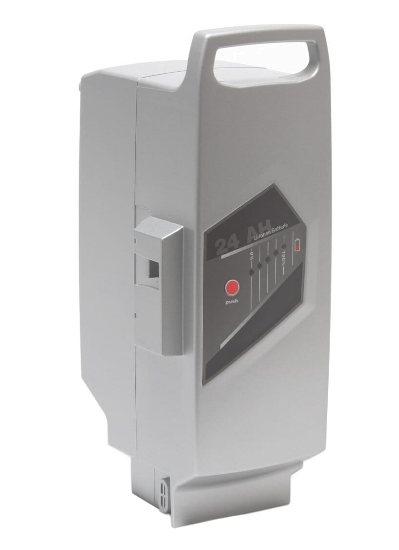 E-Bike battery 24Ah - for electric bike models with 25,2 & 26V middle motor