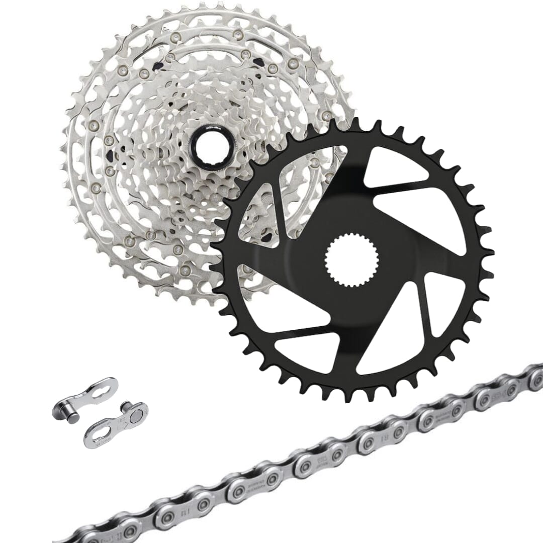 Bosch Gen.4/Gen.5 eBike wear set Shimano Deore 12-speed - Direct Mount