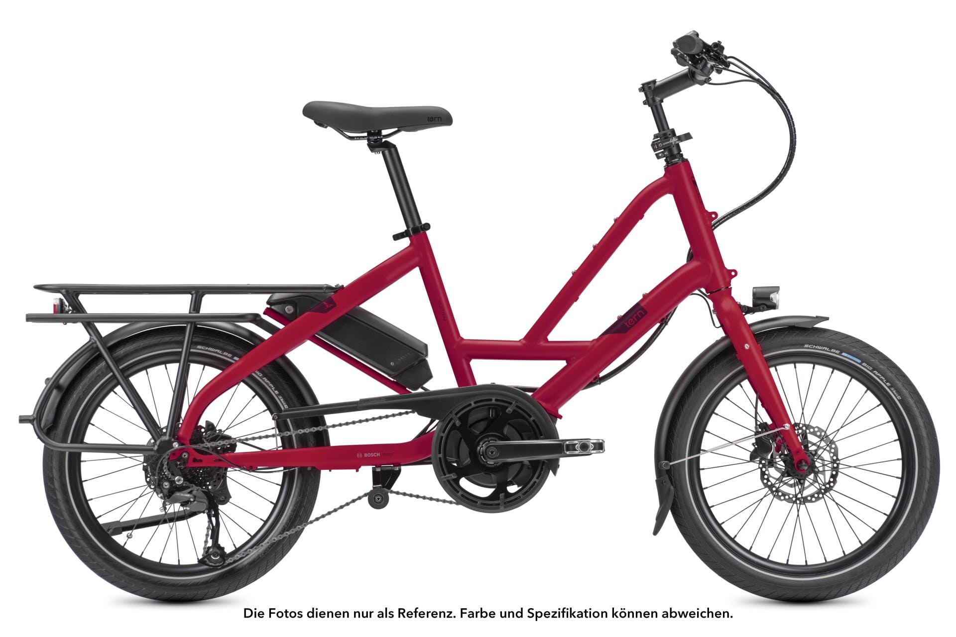 Tern Quick Haul P5i Unisex - 2024 red merlot