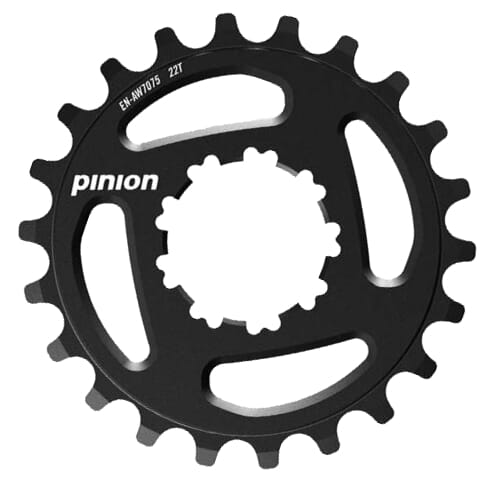 Pinion MGU chainring rear wheel