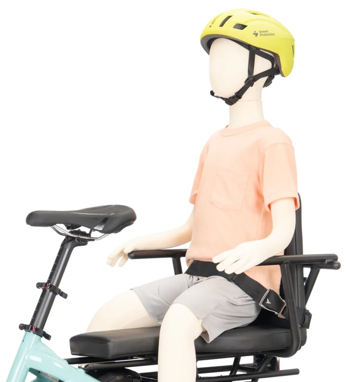 Tern Sidekick Seat Belt - mounted on the Captain's Chair