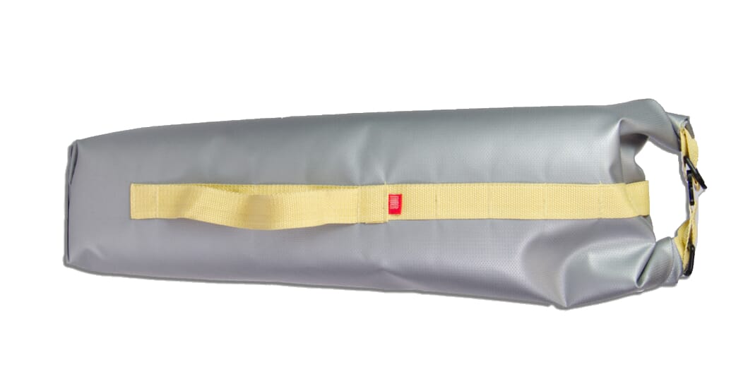 DRIVER Fire-retardant battery protection bag Top view