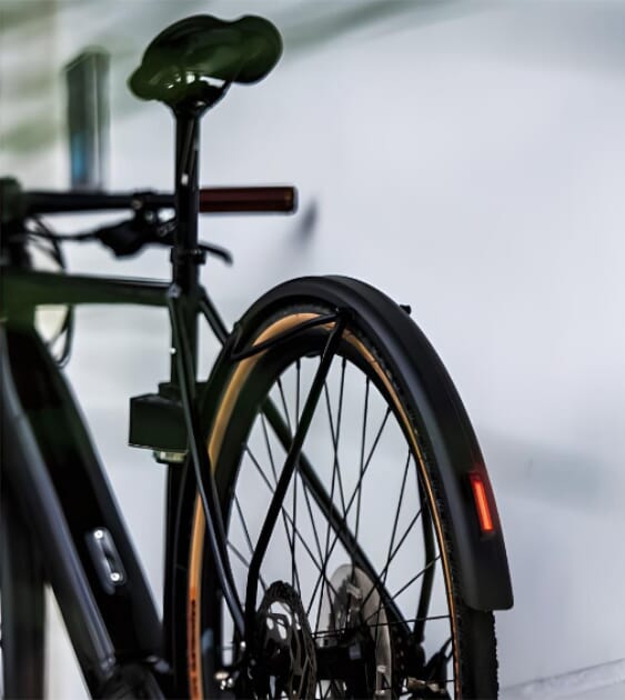 Litemove TL-FD eBike rear light for mudguard - mounted