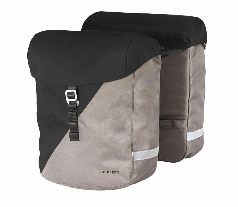 Racktime Fahrradtasche Vida 2.0 schwarz-grau