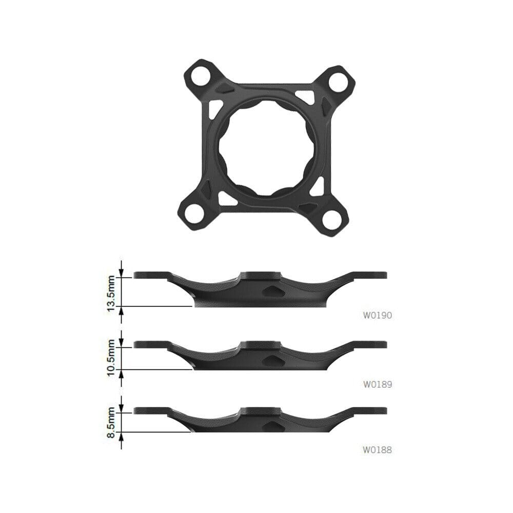 FSA TQ HPR50 chainring spider 4-arm BCD 104 mm