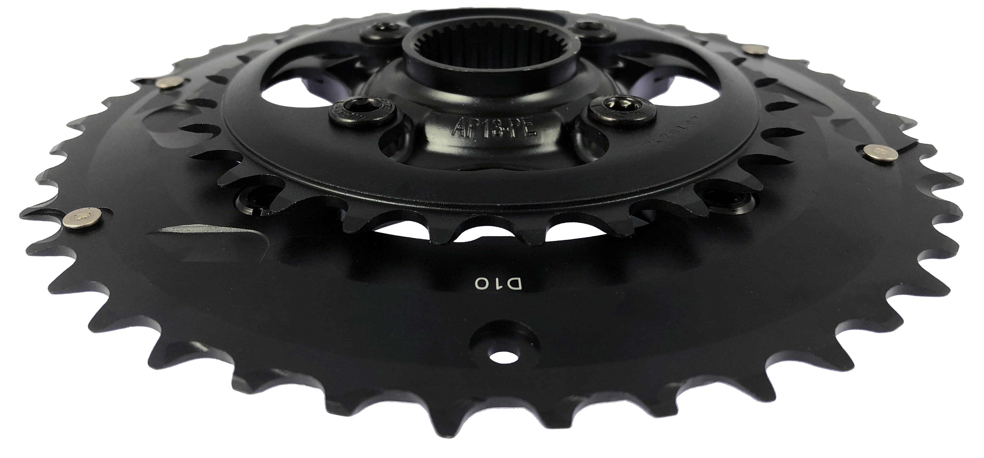 Giant chainringset 42/28 teeth with Spider