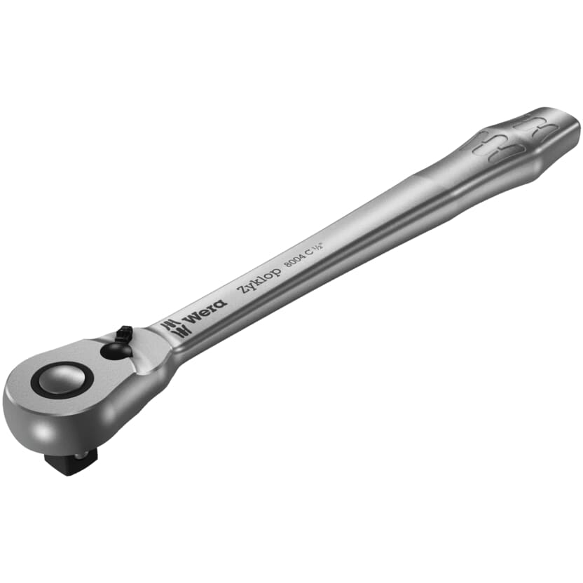 Wera 8004 C Zyklop metal ratchet with reversible lever - View 2