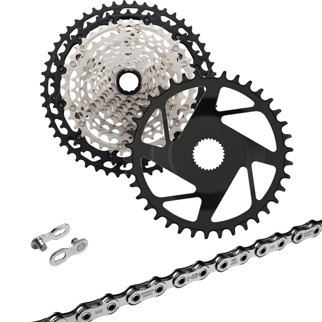 Bosch Gen.4/Gen.5 eBike wear set Shimano Deore XT 12-speed - Direct Mount 10-51 teeth