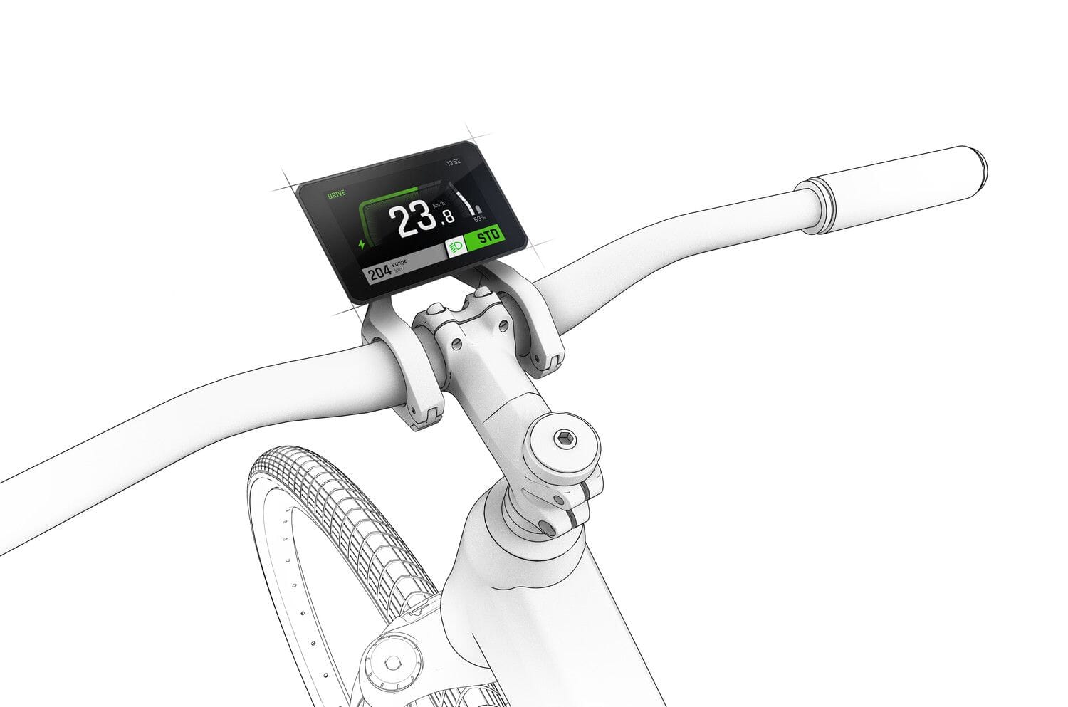 Flyer FIT 2.0 Display Comfort mounted