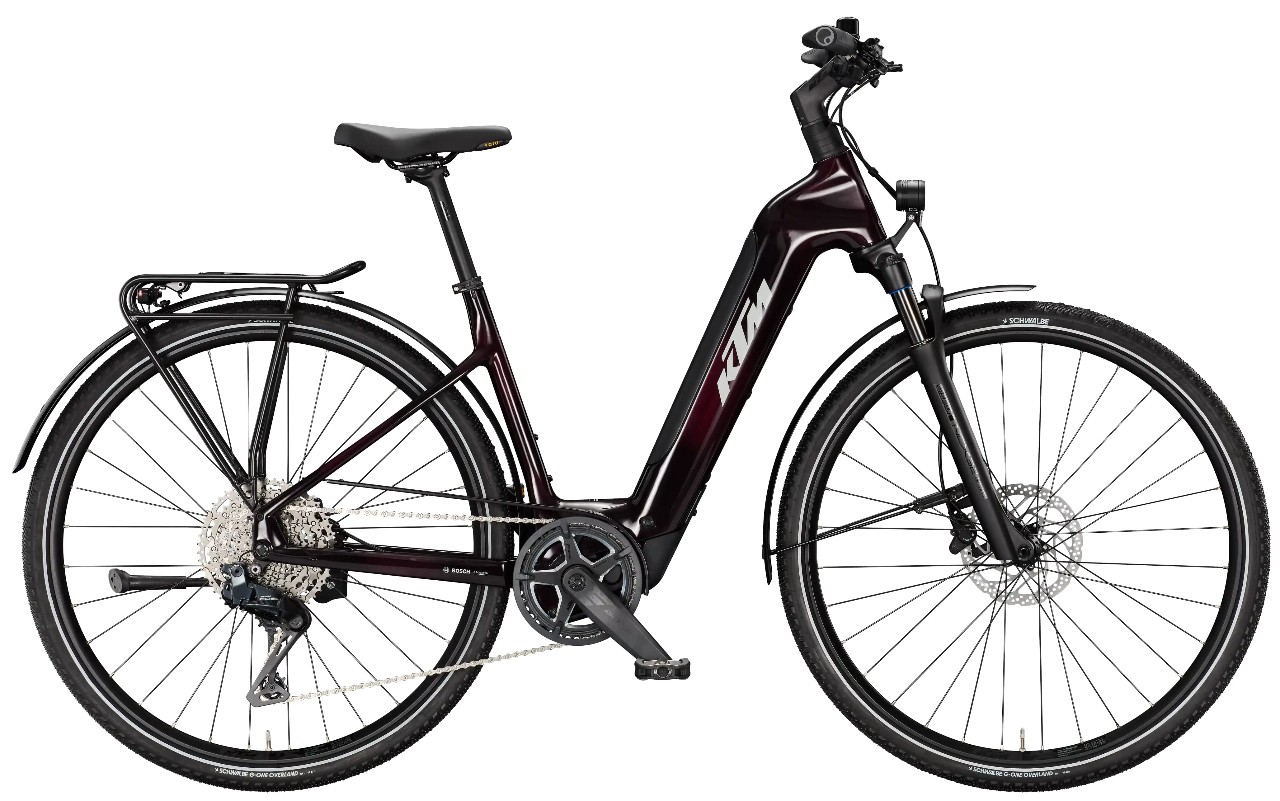 KTM Macina Sport SX Elite Di2 – Red Carbon (Grey+Orange) Step-through frame