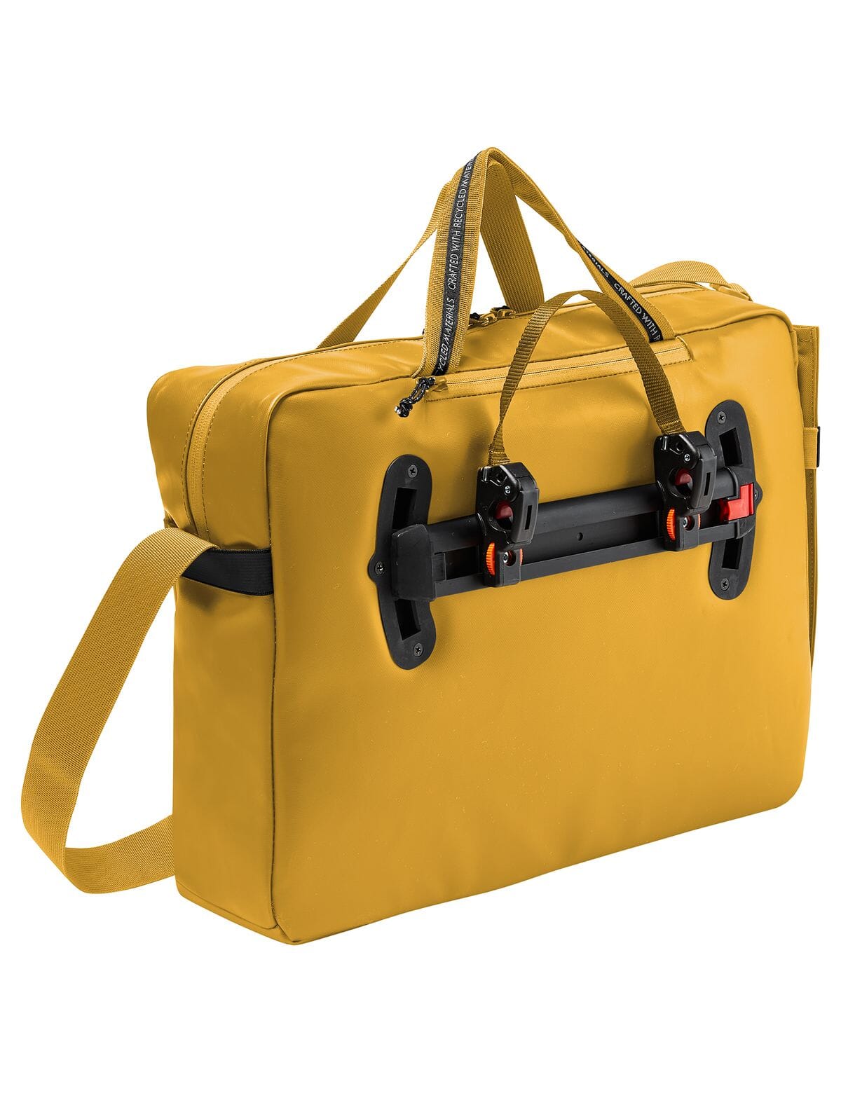Mineo Commuter Briefcase 17 yellow back