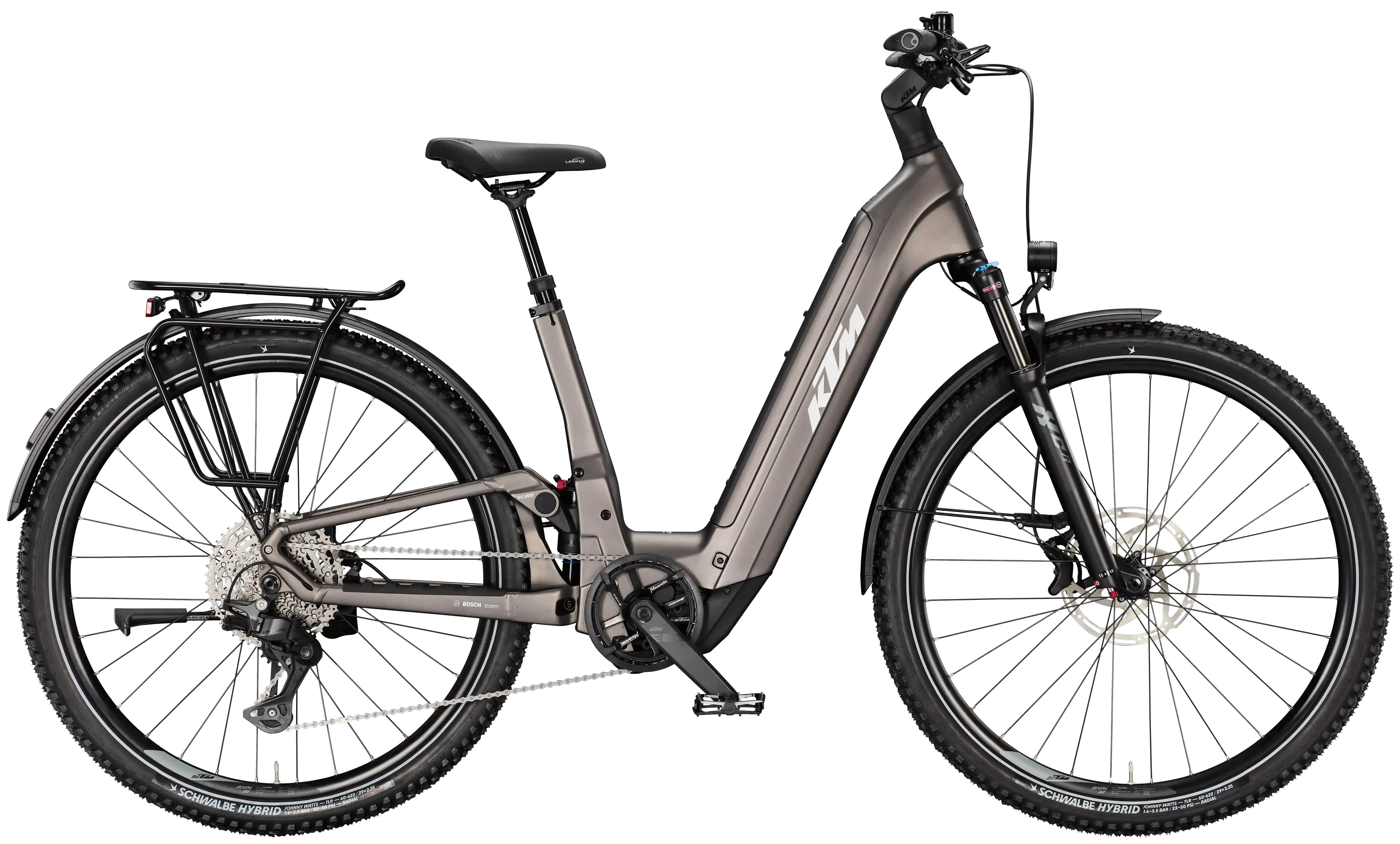 KTM Macina Aera FS Elite LFC - Moon Rock Matt (Silver)