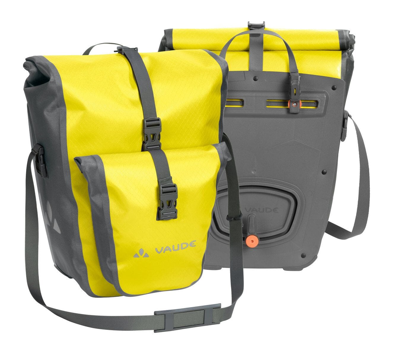 Vaude Aqua Back Plus E-Bike Rear Pannier Pair - yellow