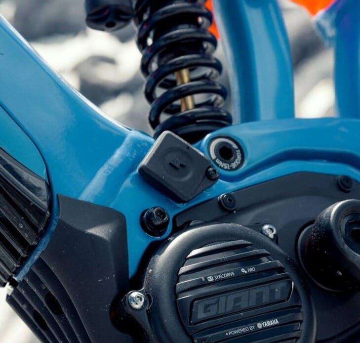 Giant Charging Contact Cover Downtube Action