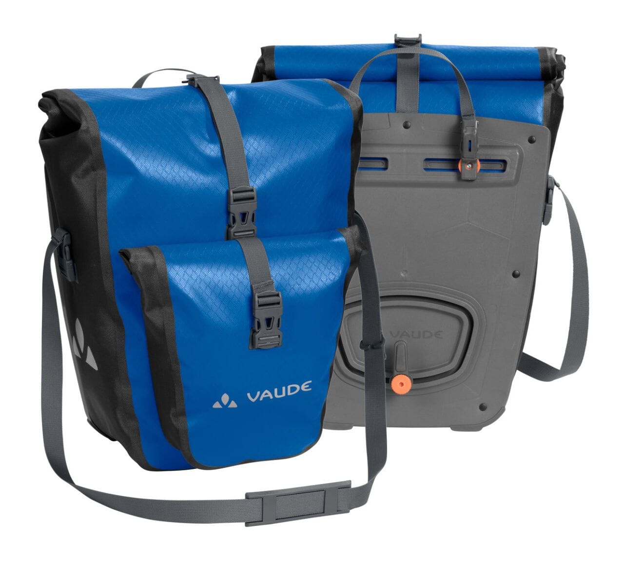 Vaude Aqua Back Plus E-Bike Rear Pannier Pair - blue