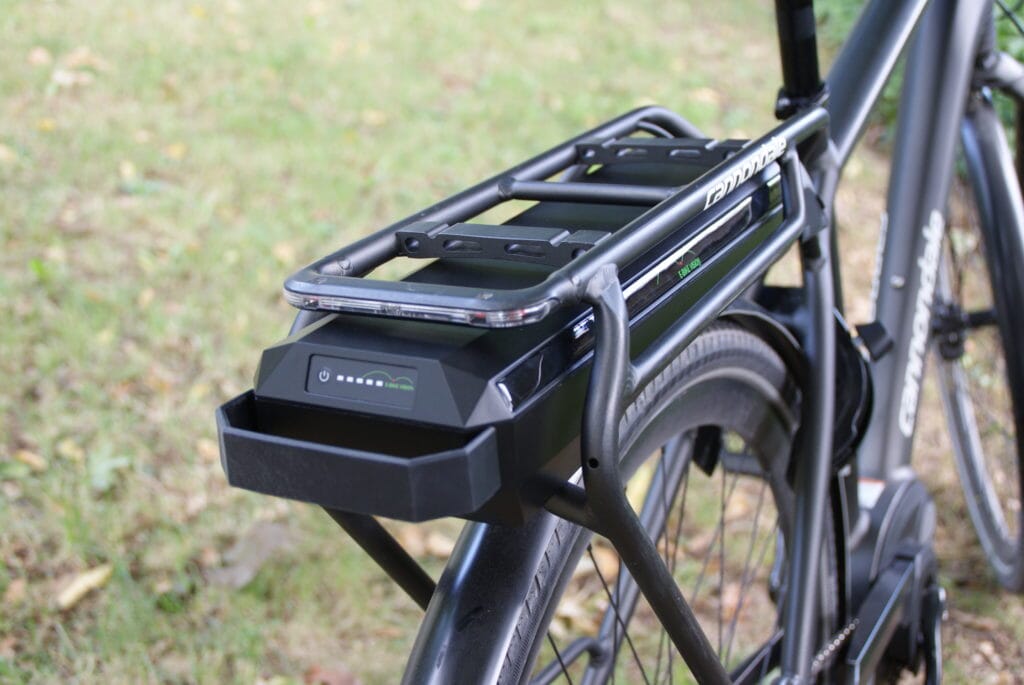 EBV PowerPack rack battery for Bosch Active and Performance Line lifestyle 1