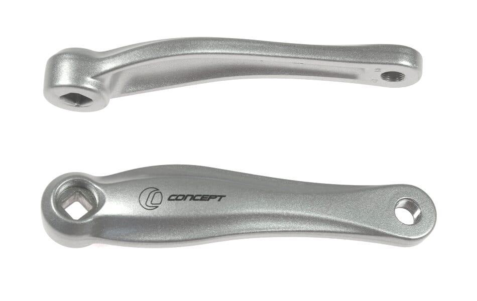 Miranda Beta Concept Electric Bicycle 4-Square Crank for Impulse - silver