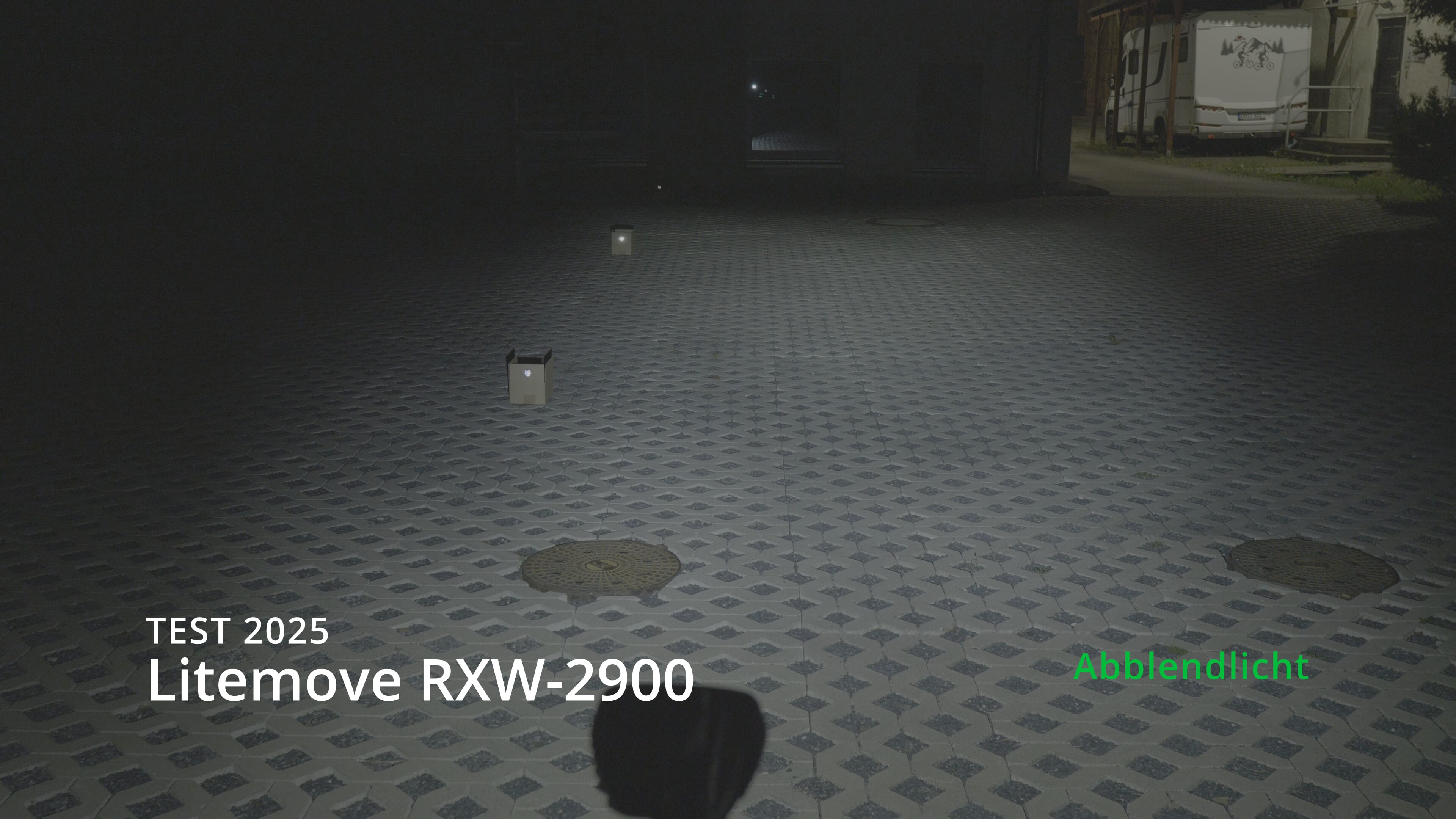 Litemove RXW-2900 - Headlight test low beam