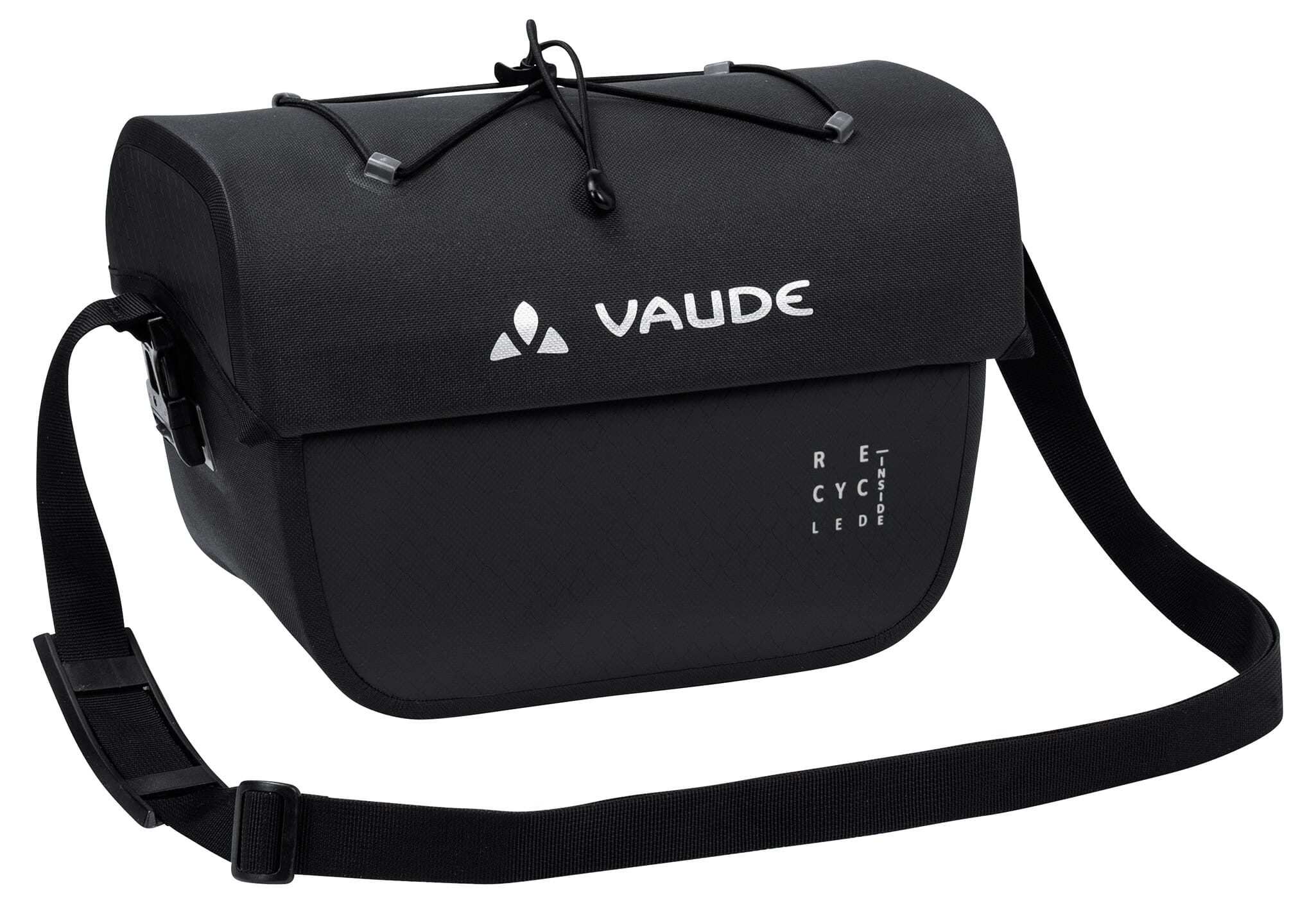 Vaude Aqua Box (recycled) handlebar bag black - black