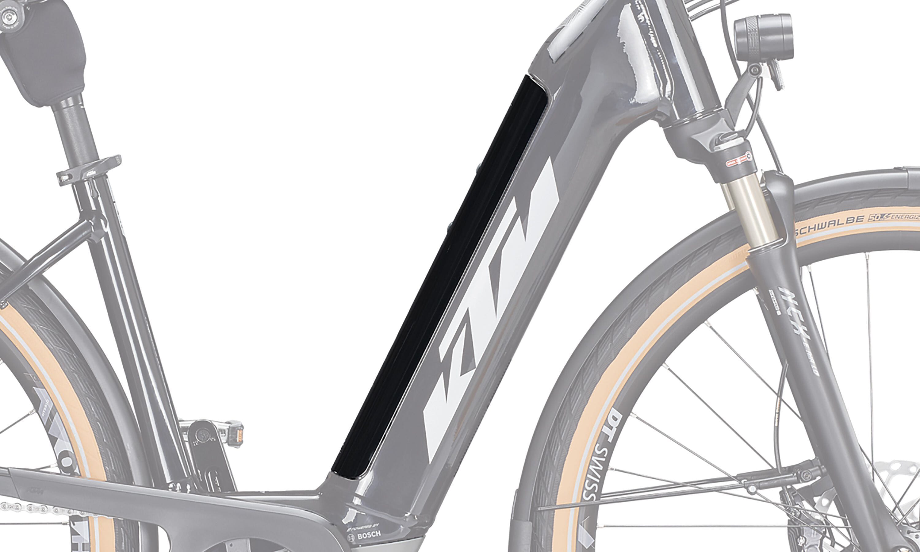 KTM PowerTube 625 battery cover - 2021 low step-through black