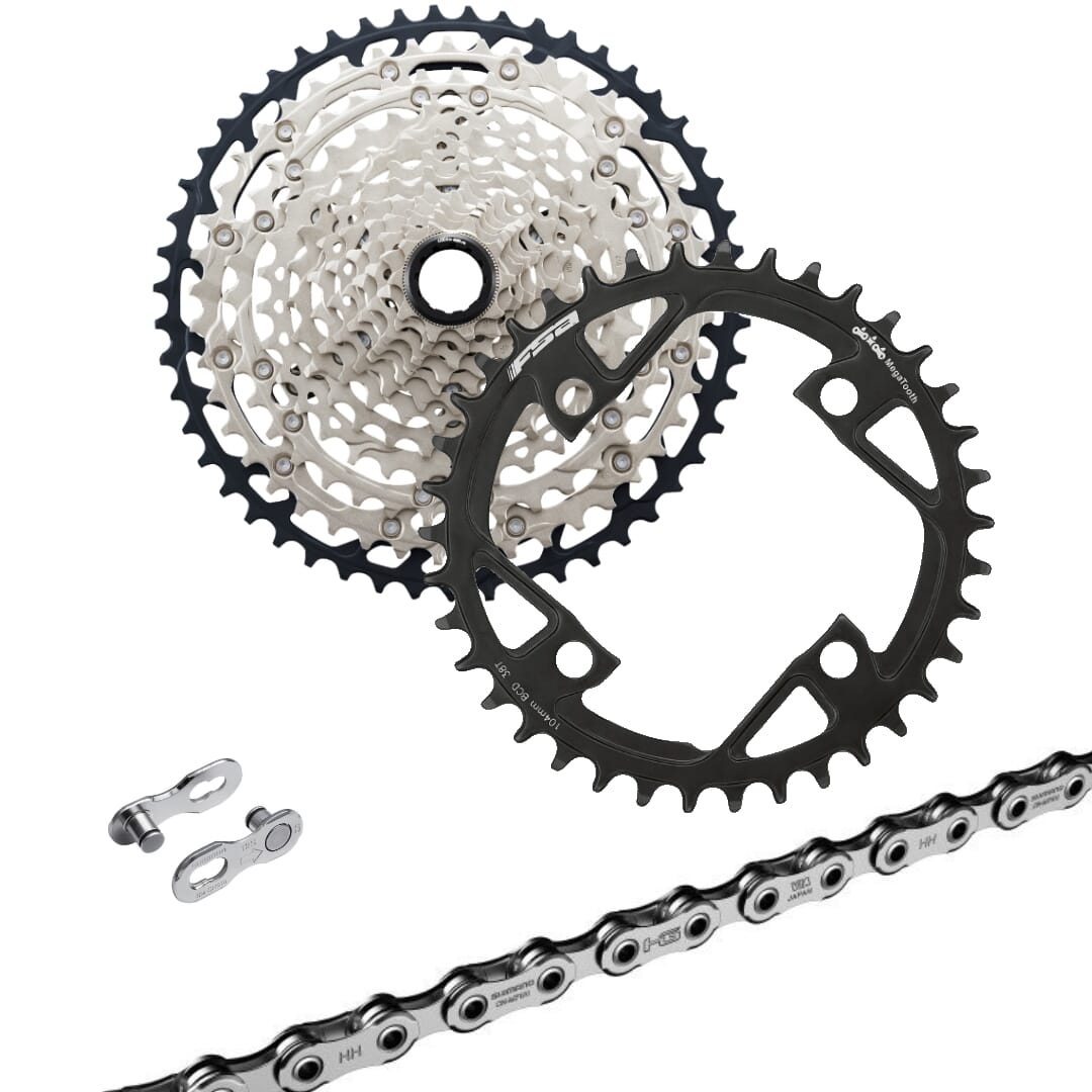 Bosch Gen.4/Gen.5 eBike wear set Shimano SLX 12-speed - Spider Mount