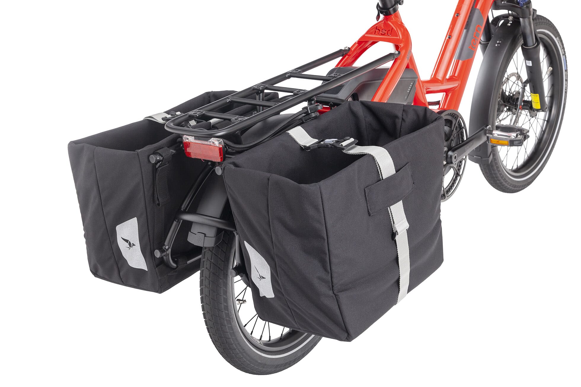 TERN Cargo Hold 37 Panniers - luggage carrier bags as basket