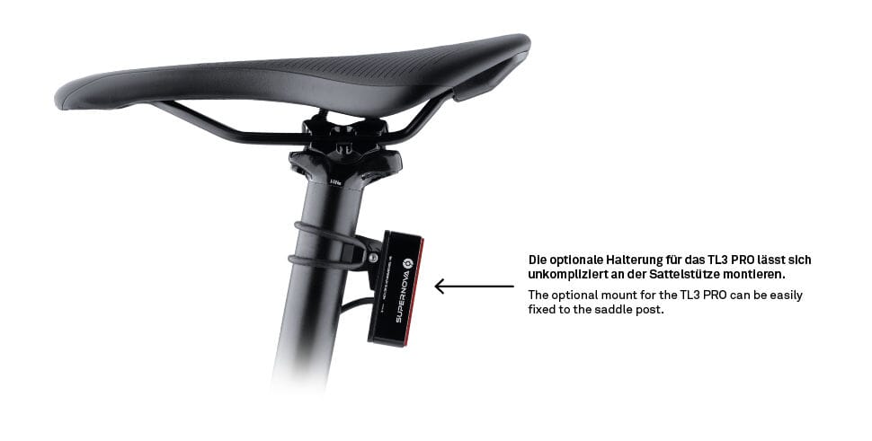 TL 3 Pro 2 Supernova bright e-bike rear light