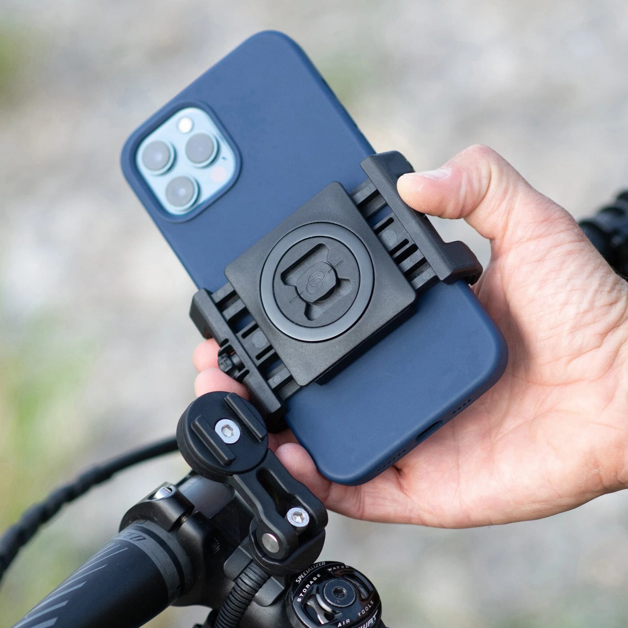 SP Universal Phone Clamp Action