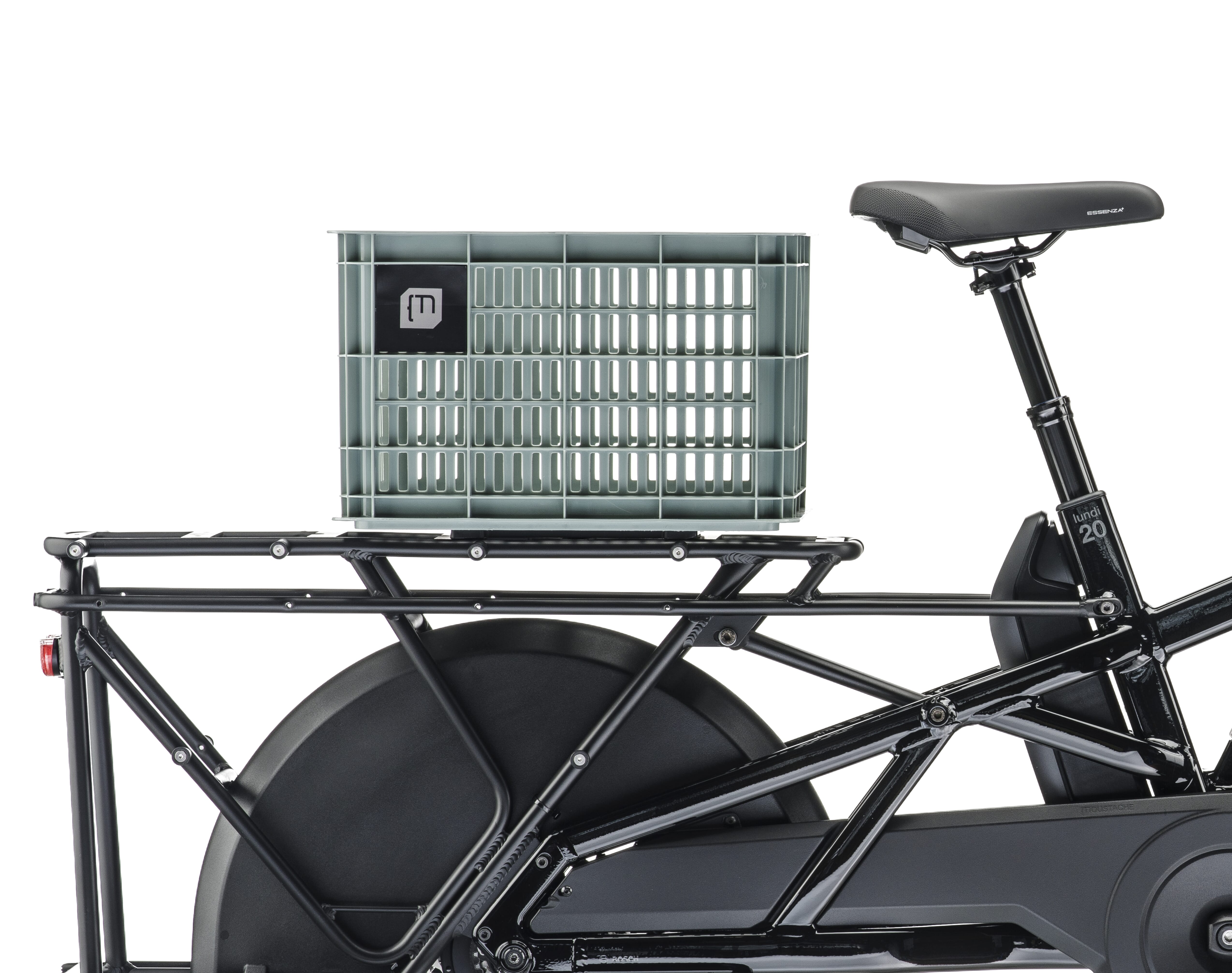 Moustache Frida crate - horizontal rear mounting