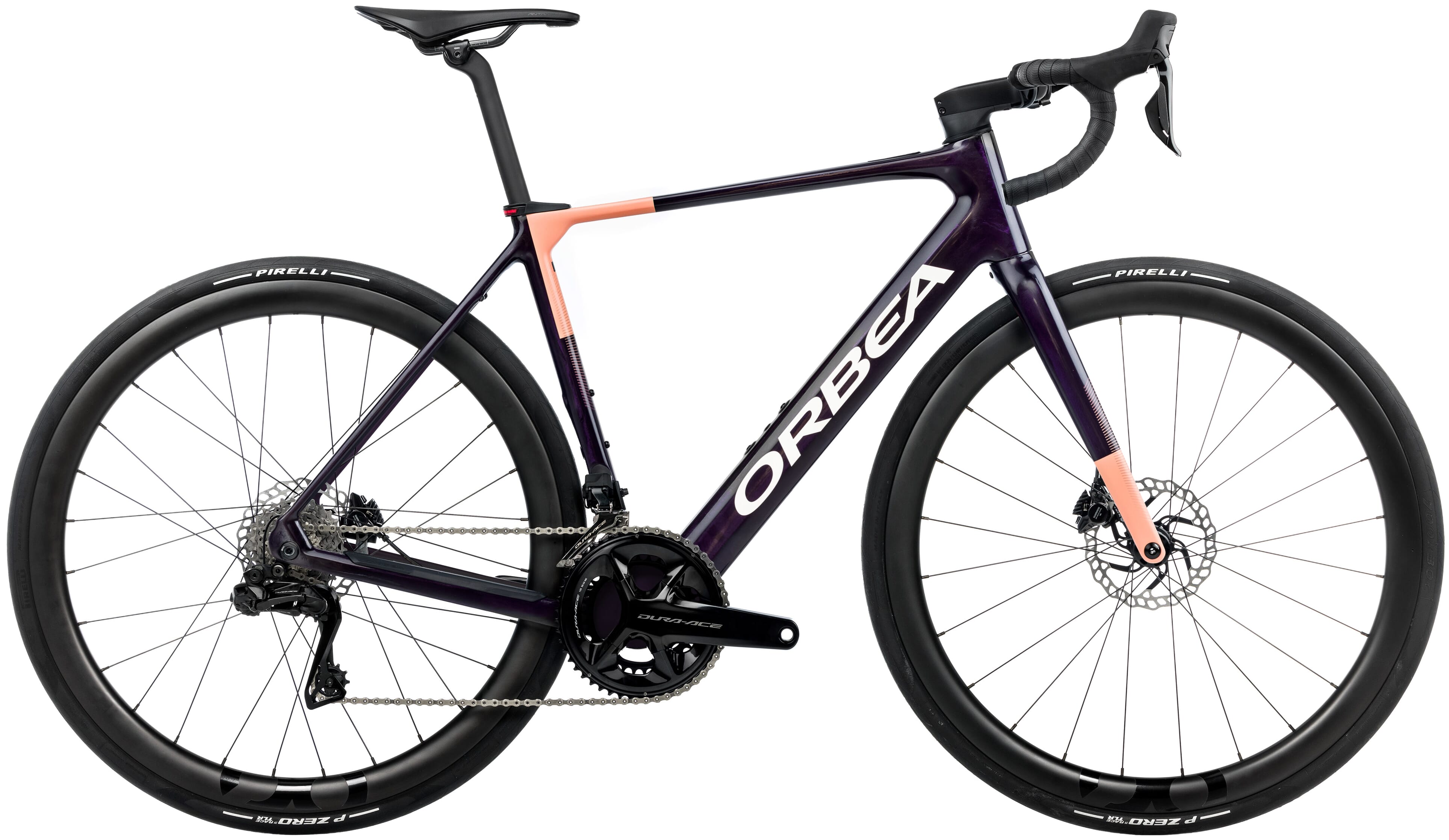 Orbea Gain M10i 2026 - Fantasy Purple Carbon View (Gloss) Orange Cloud (Matt)