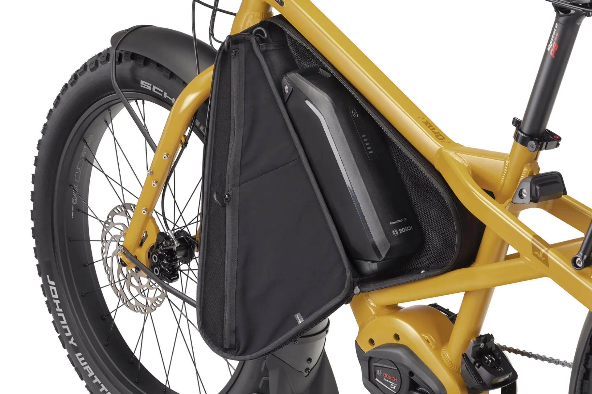 Tern Orox S12 29" 2024/2025 - yellow battery holder