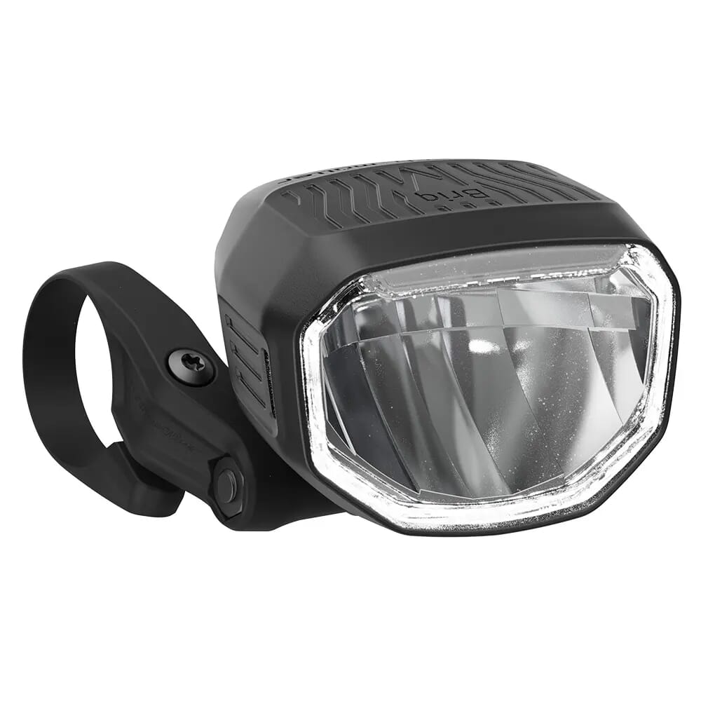 Éclairage vélo avant Busch & Müller Briq-M E avec feu de route (Highbeam)