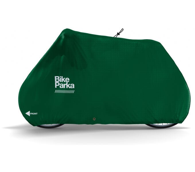 BikeParka bike cover STASH - green