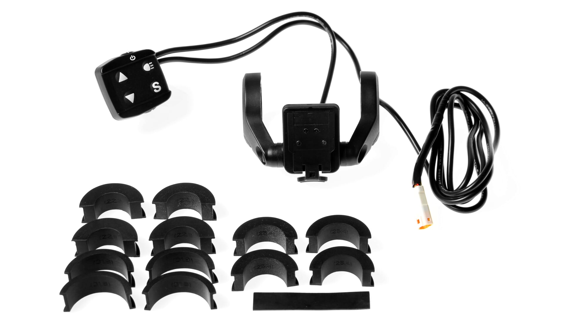 Yamaha E-Bike display holder incl. control unit