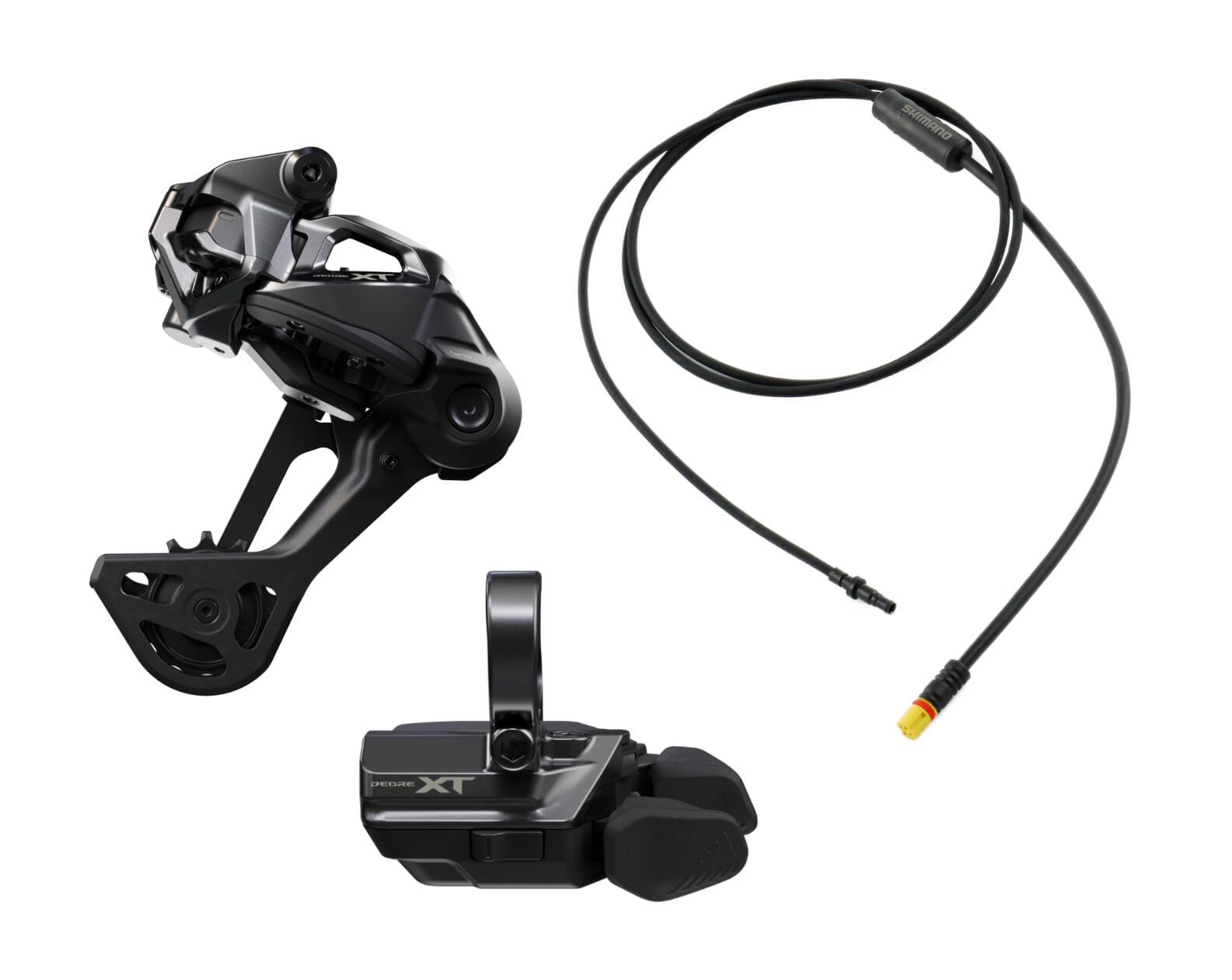 Shimano Deore XT Di2 retrofit set for Bosch Smart System 11-speed shifter with clamp