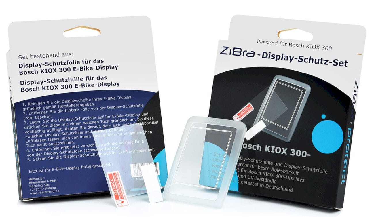 Zibra Display Cover - Set for Bosch Kiox 300