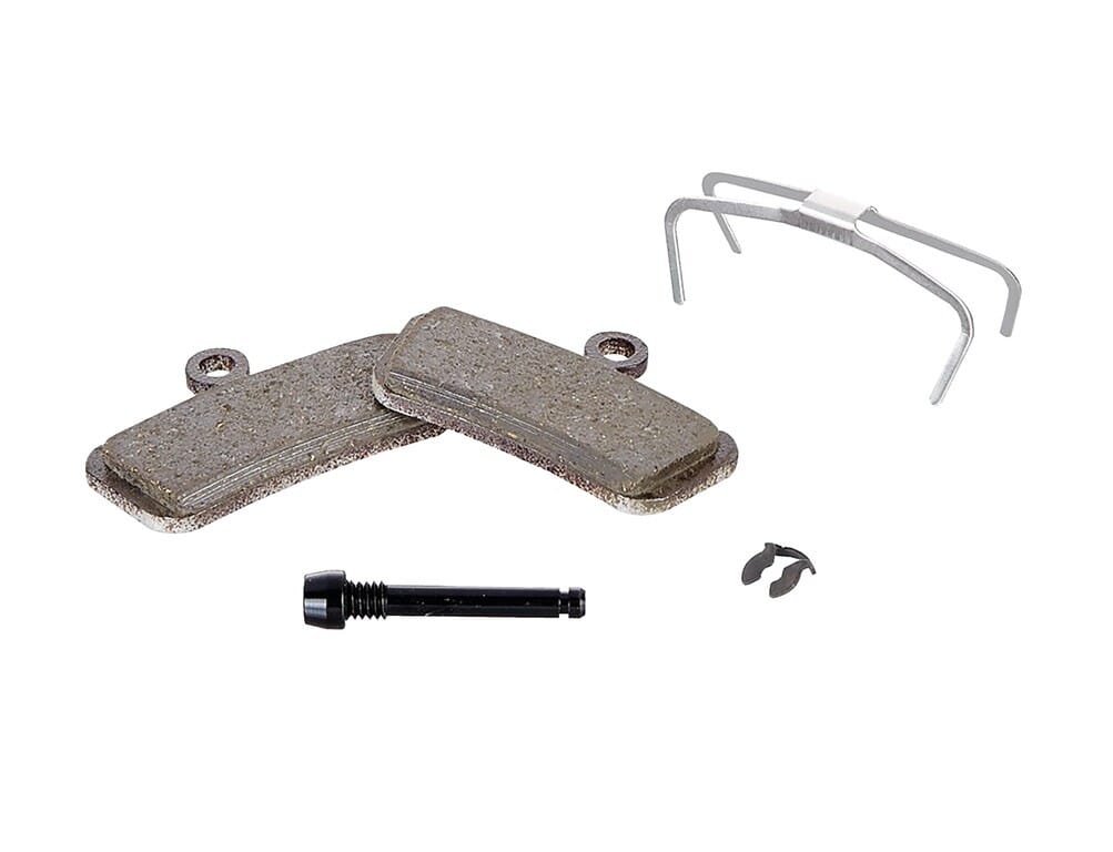 SRAM disc brake pad for Trail | Guide | G2 - organic (POWERFUL) - steel backing plate