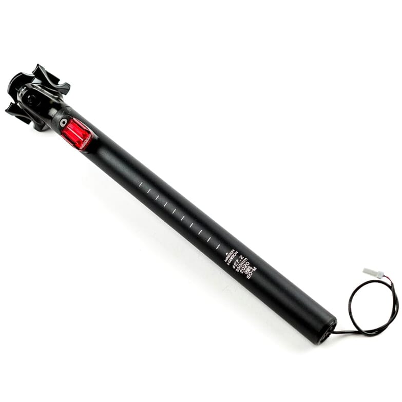 Orbea seat post with rear light