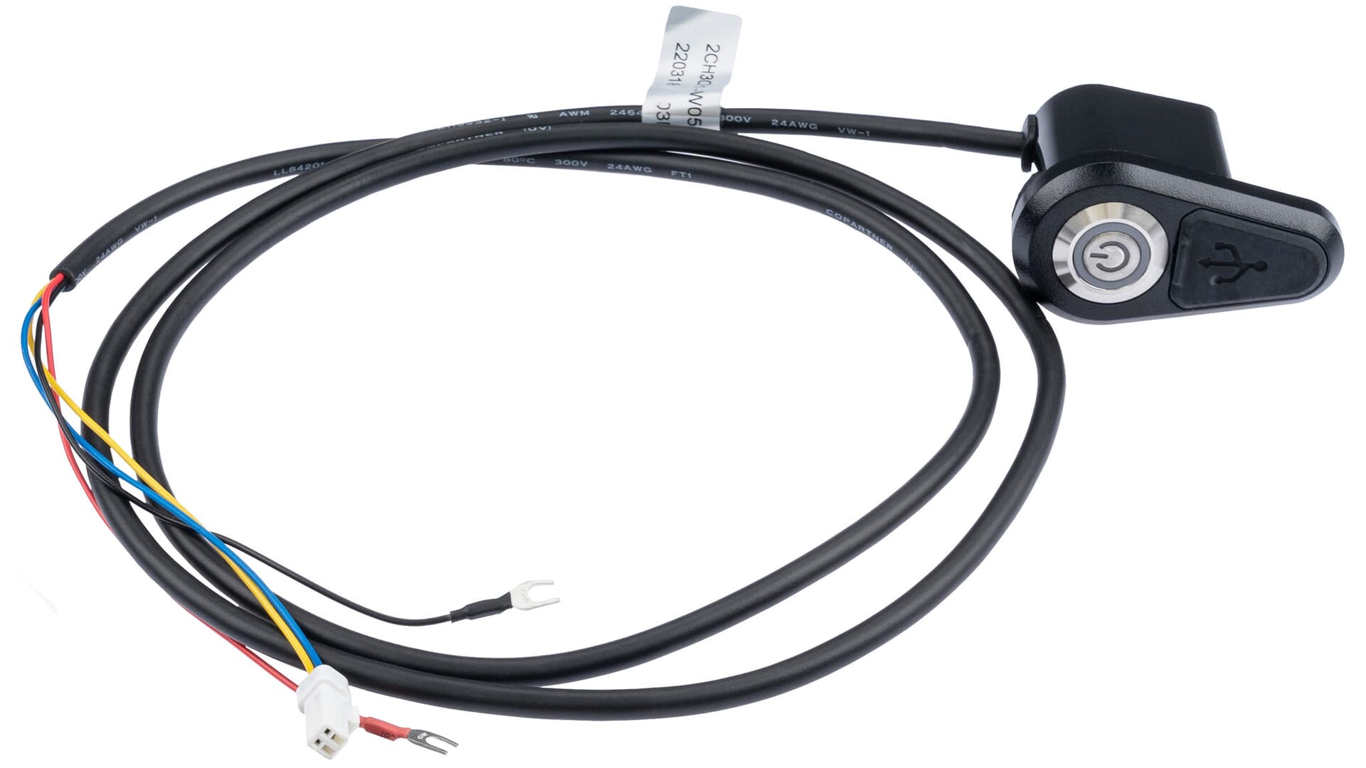 Conway eWME - Top tube power button