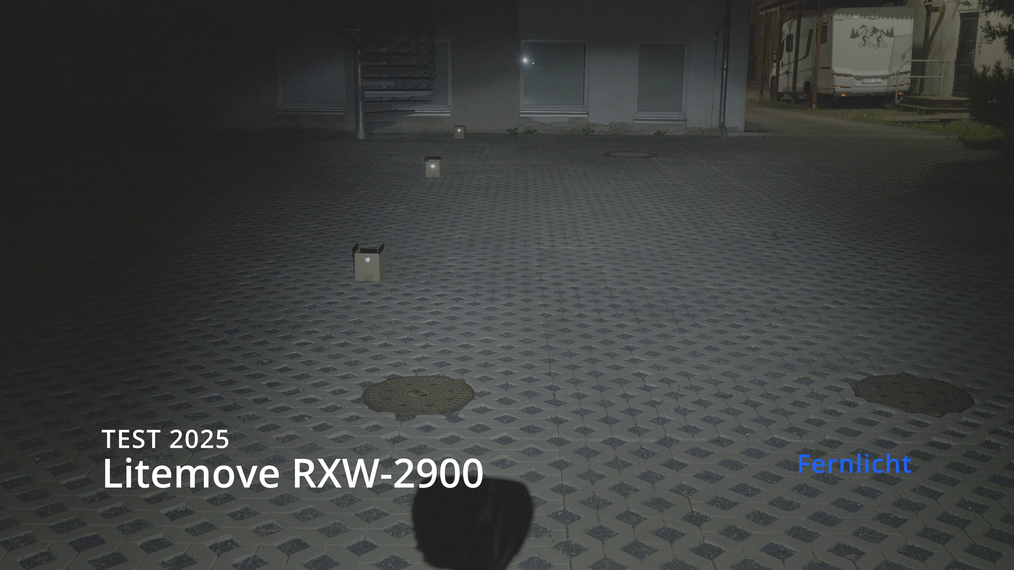 Litemove RXW-2900 - Headlight test high beam