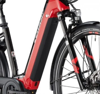 Conway Battery Cover for Bosch PowerTube 500Wh / 600Wh mounted