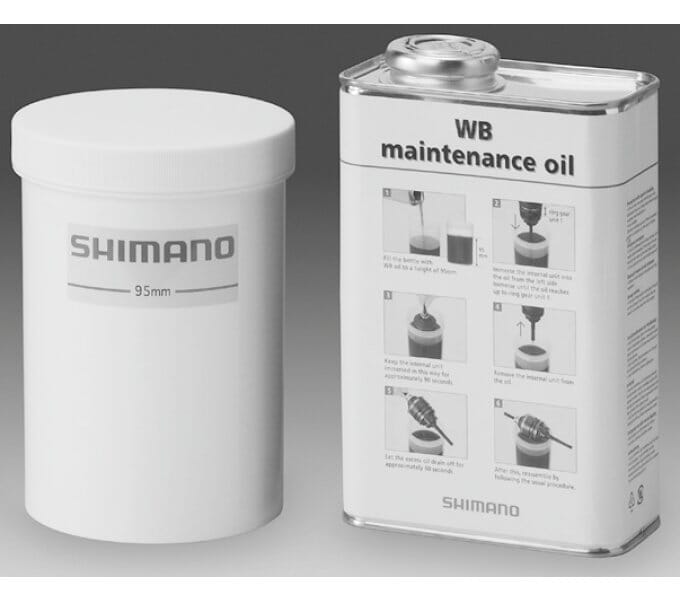 SHIMANO maintenance set for gear hubs