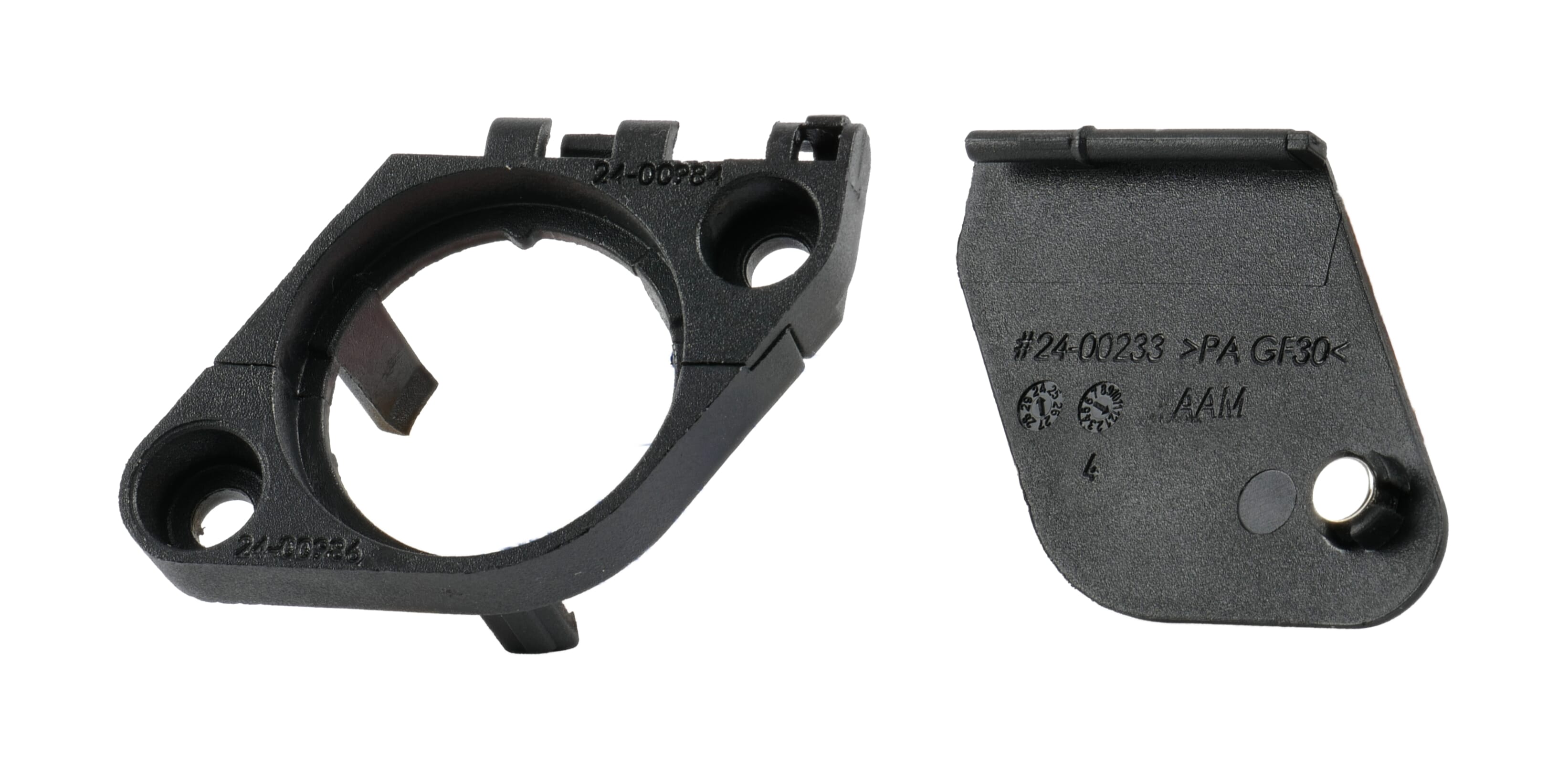 Cube charging plug cover for Hybrid 2025 - bracket & cap individually
