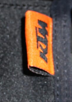 KTM Logo sign on cover handlebar remote control